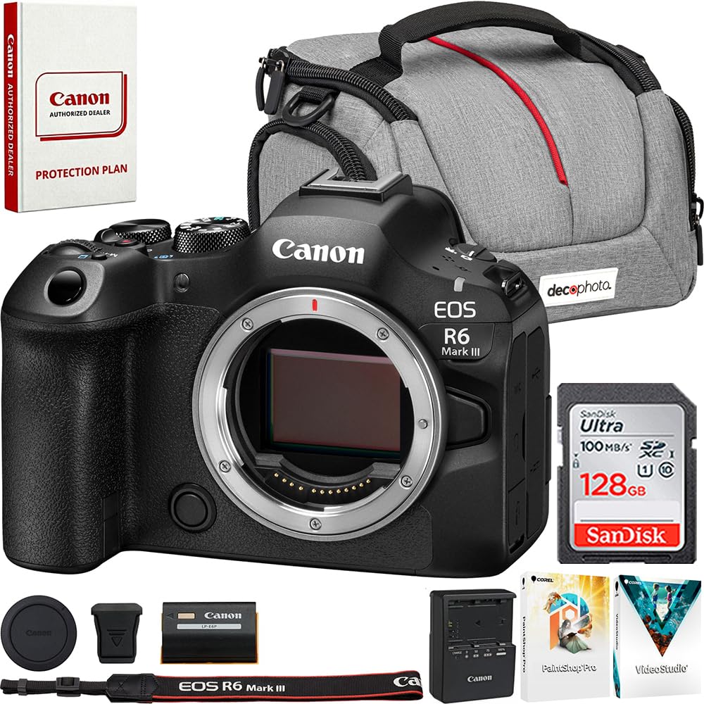 Amazon.com : Canon EOS R6 Mark III Mirrorless Camera (Body